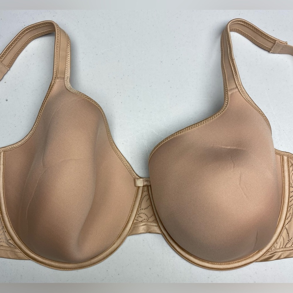 Wonderbra TAN T-shirt with Underwire, 46C  *P1004